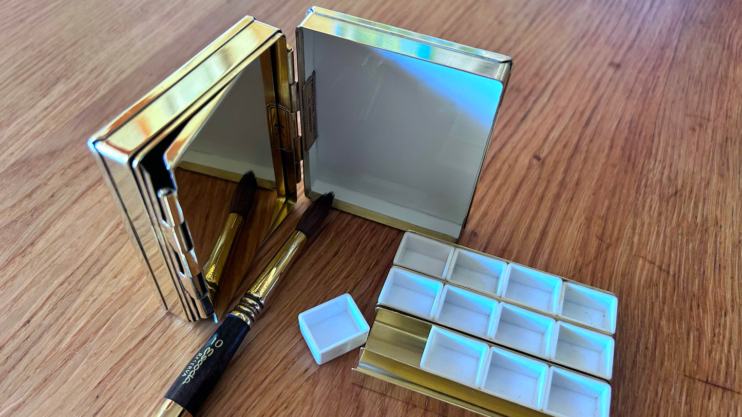 Sketcher brass Paint box