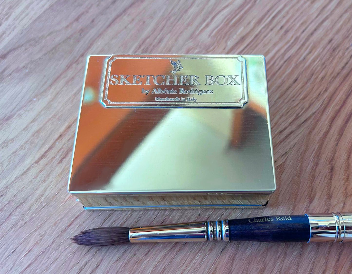 Sketcher brass Paint box