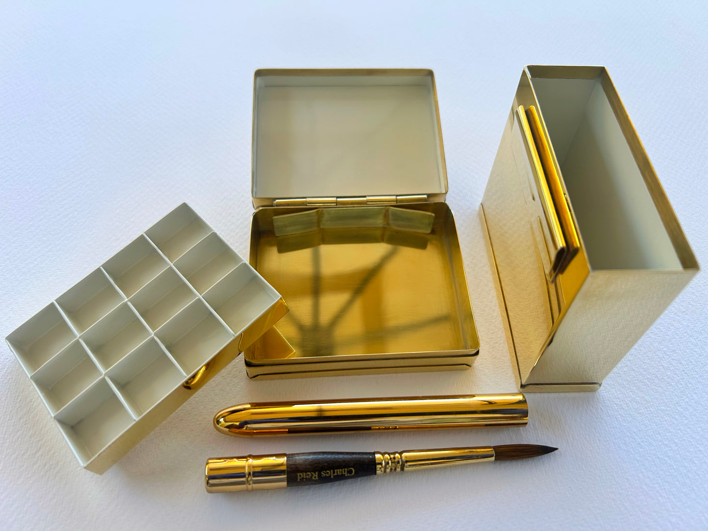 Micro Travel Brass Paint Box