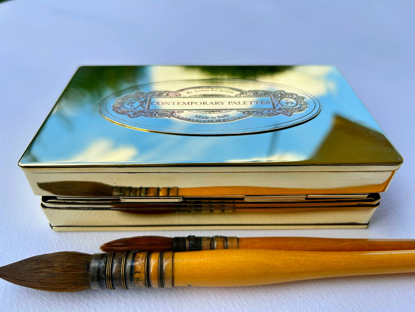 Travel Brass Paint Box