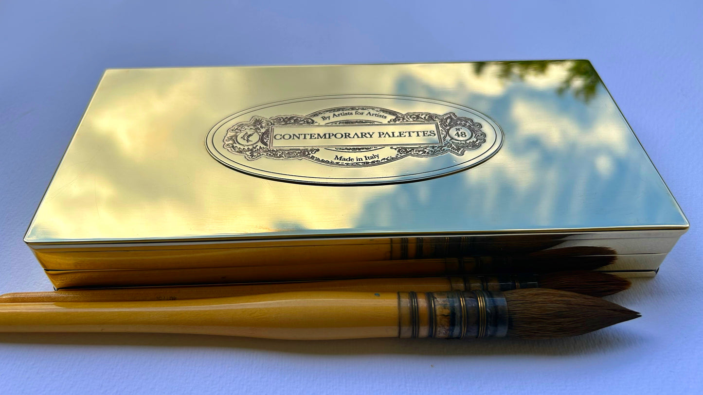 Plain Air Brass Paint Box