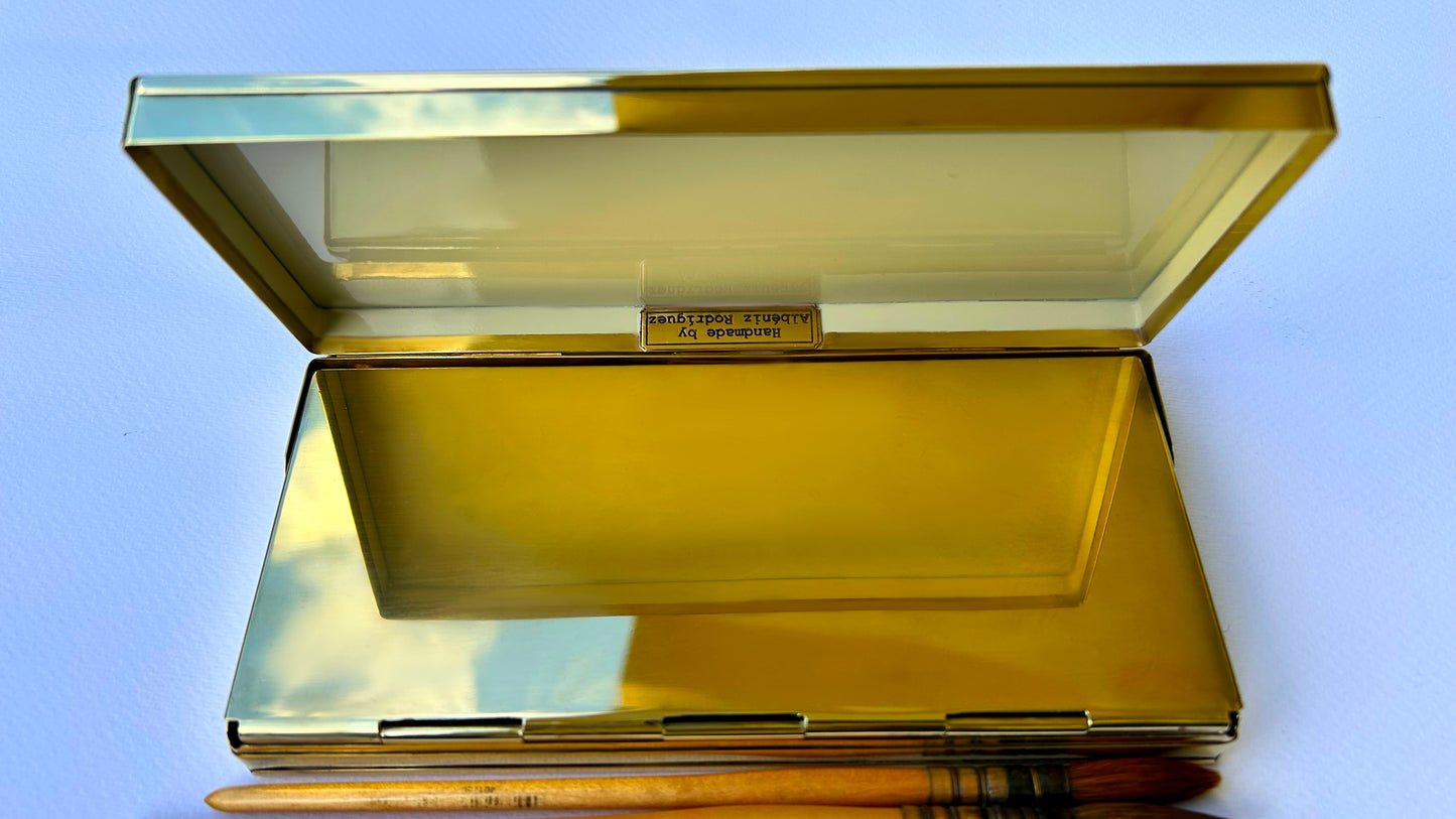 Plain Air Brass Paint Box