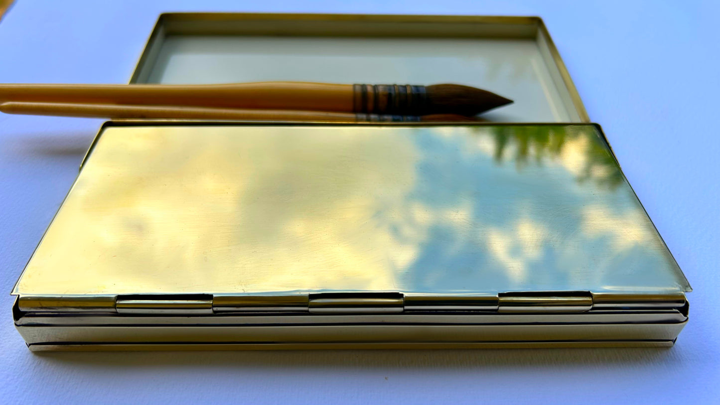 Plain Air Brass Paint Box