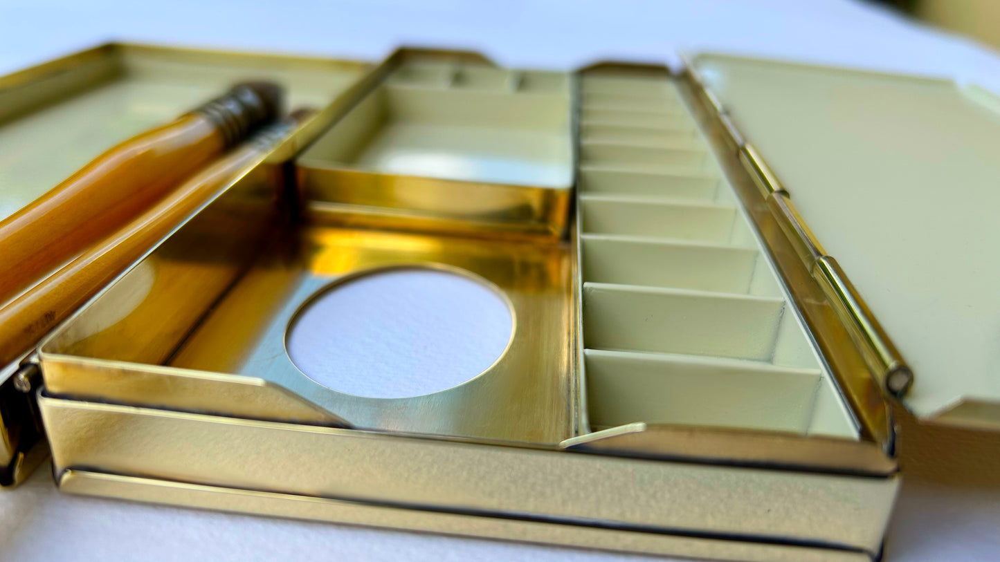 Plain Air Brass Paint Box
