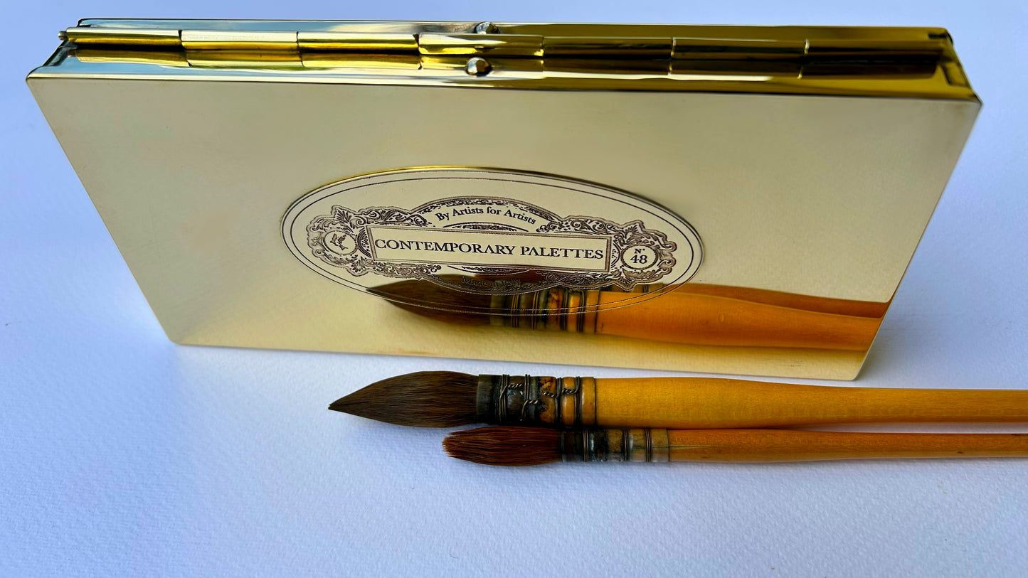 Plain Air Brass Paint Box