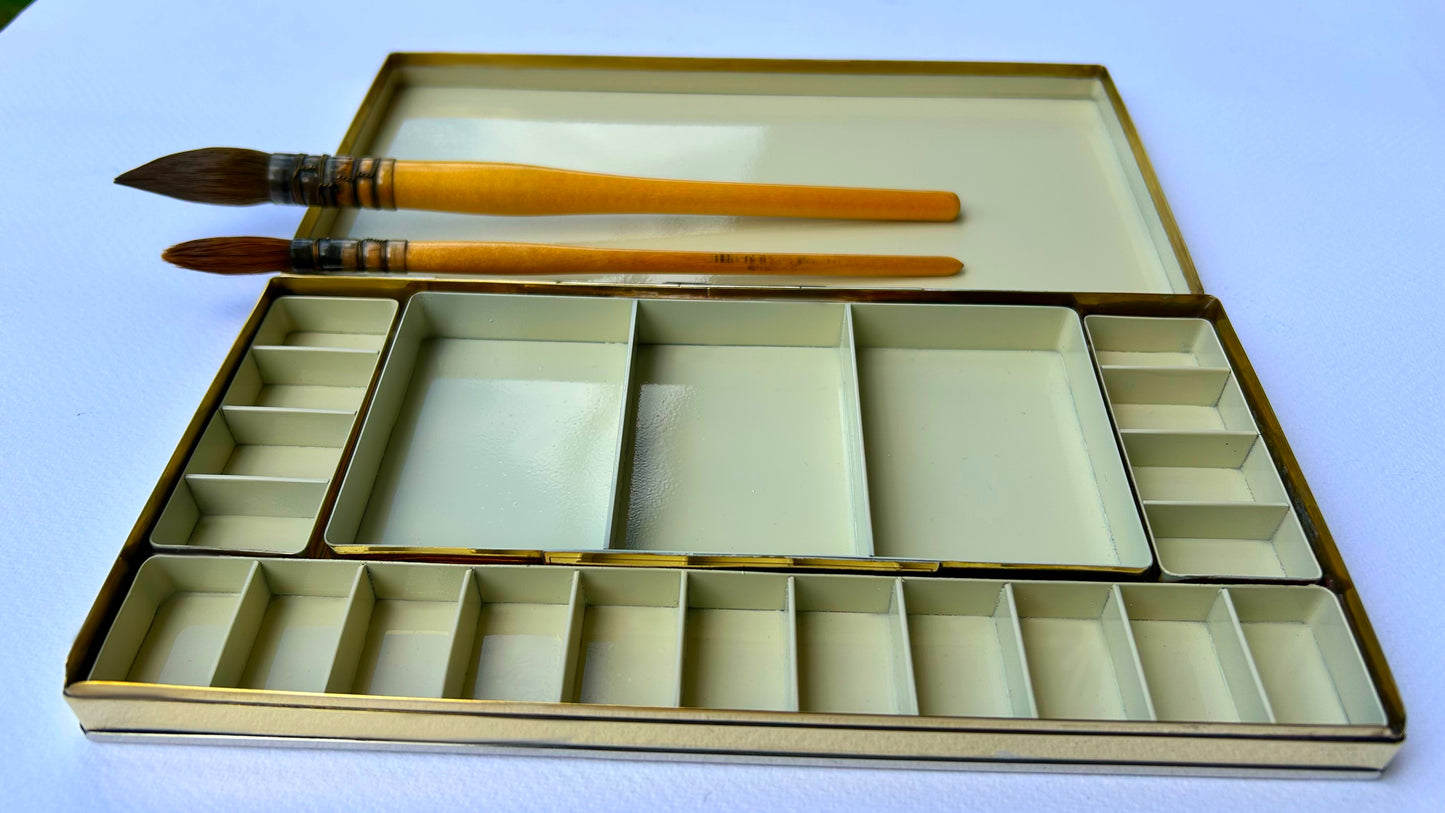 Large Studio Brass Palette