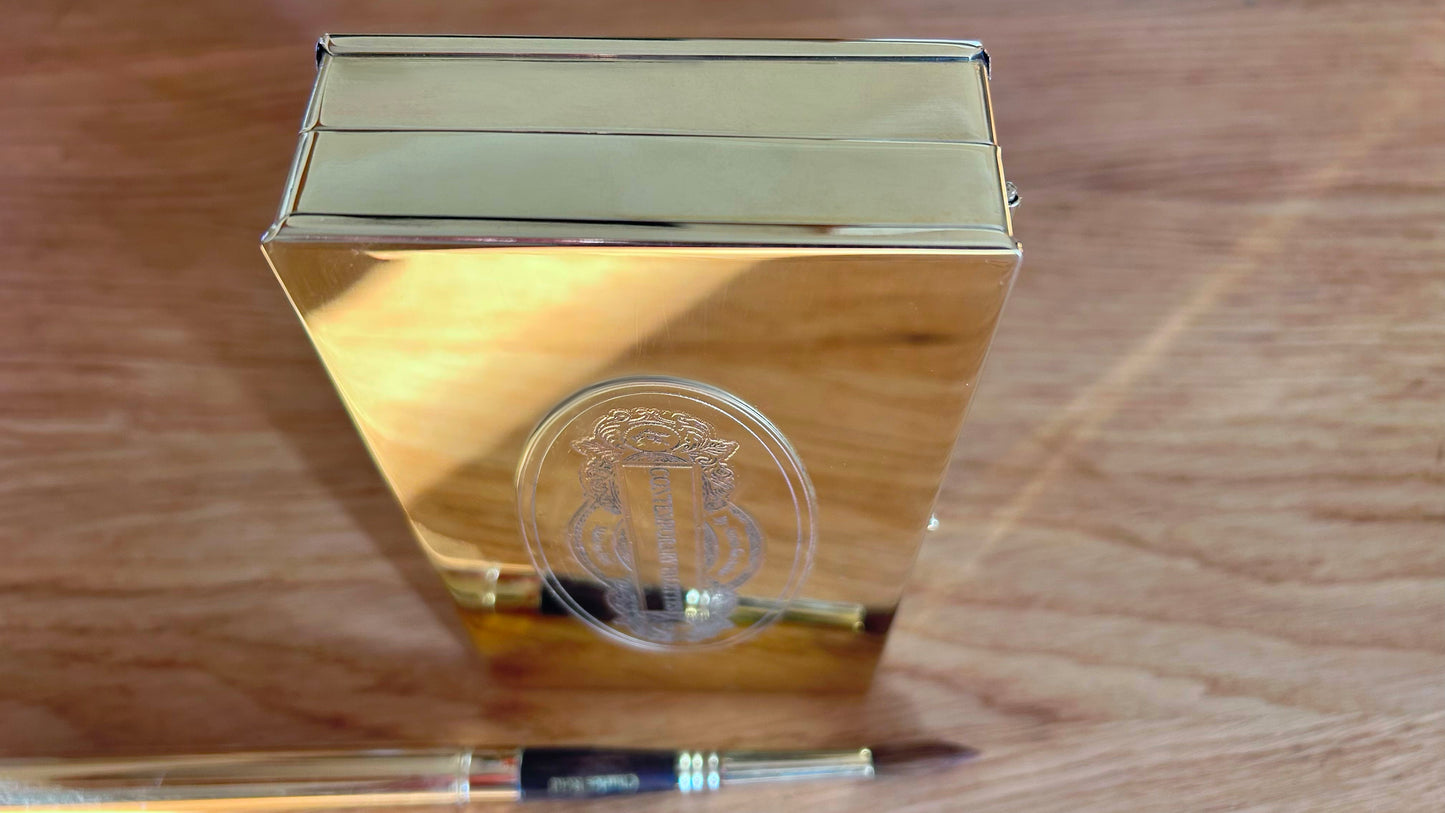 Brass paint box