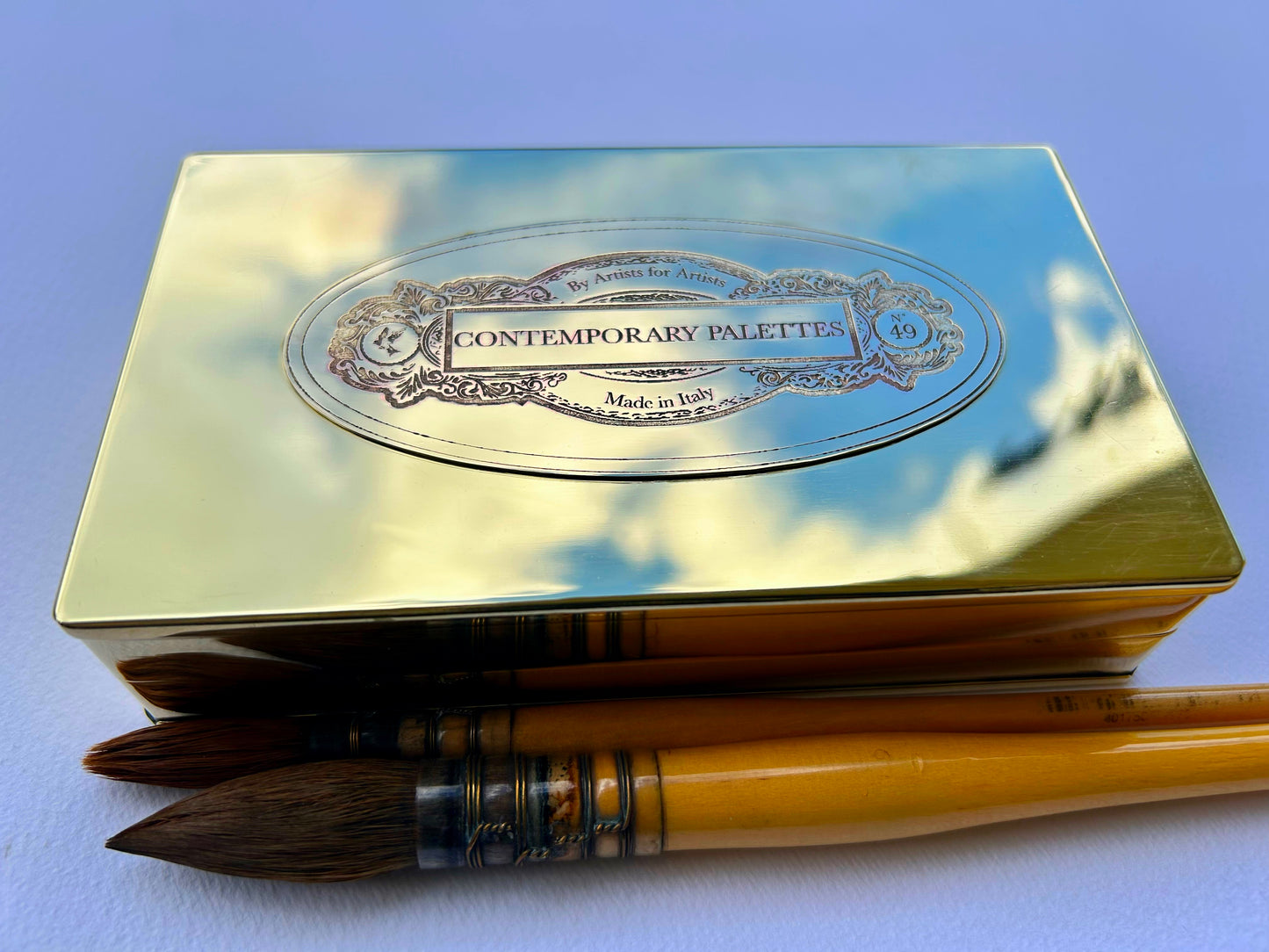 Travel Brass Paint Box