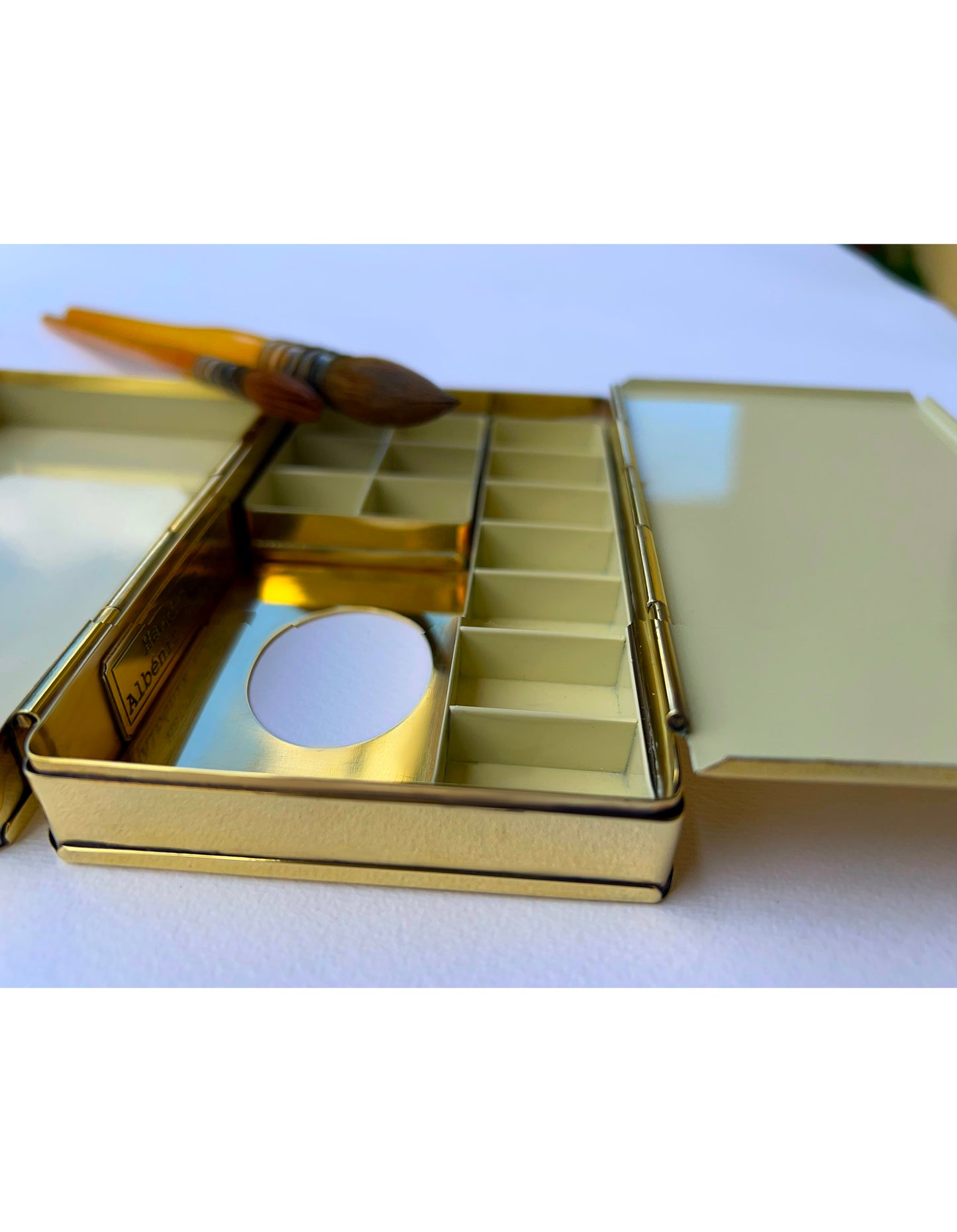 Travel Brass Paint Box