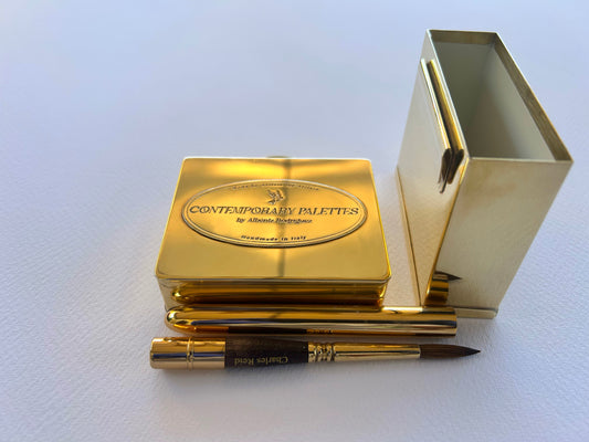 Micro Travel Brass Paint Box