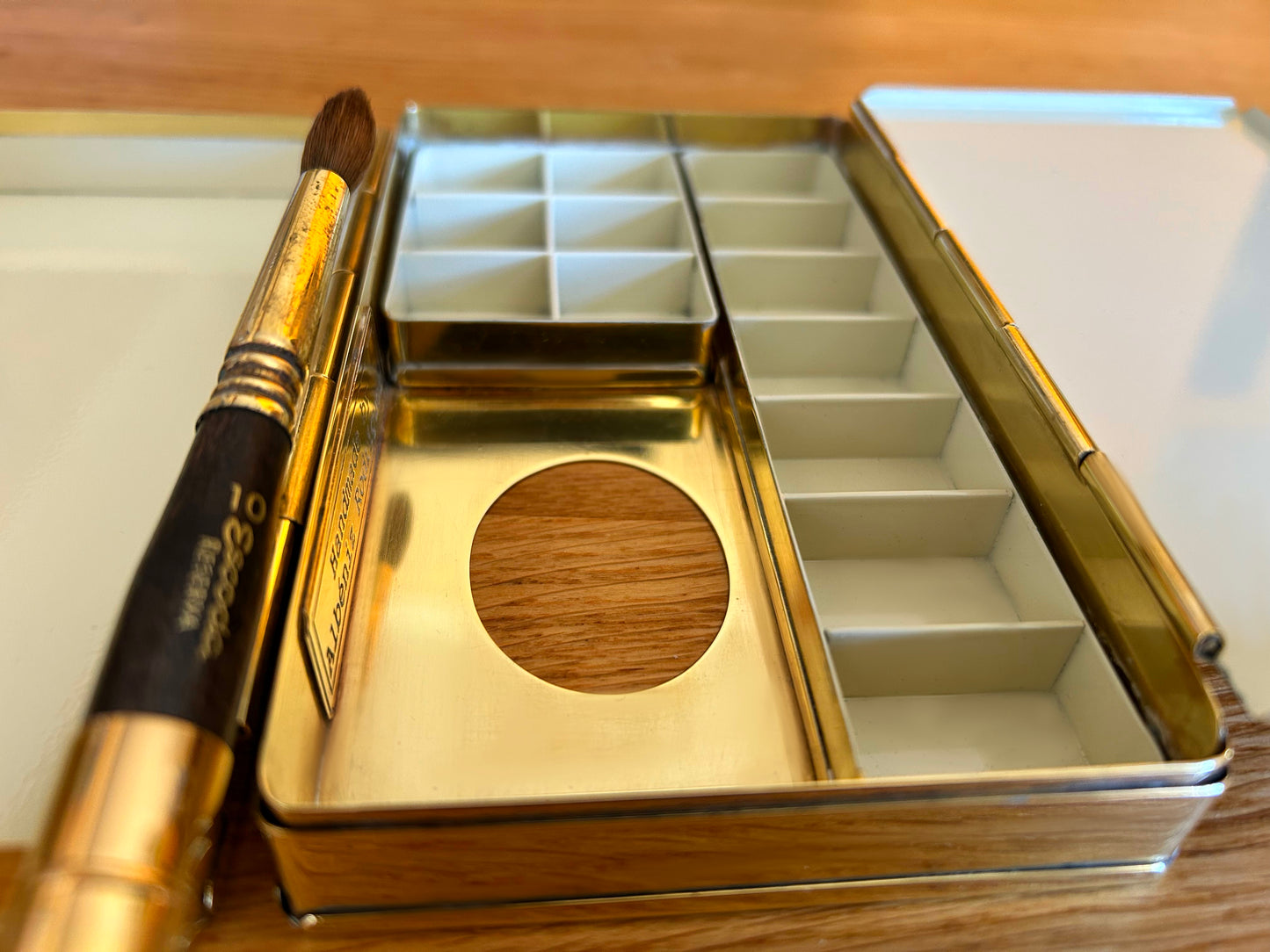Travel Brass Paint Box