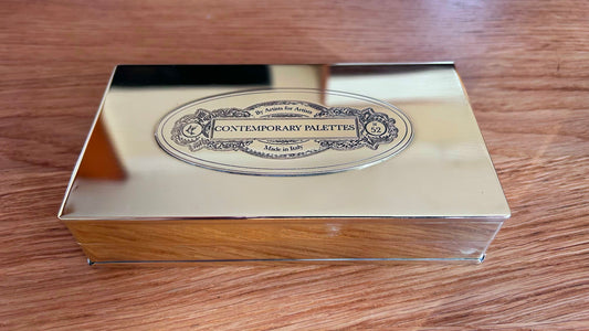 Brass paint box